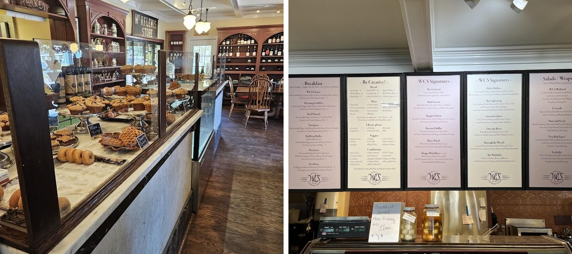 The Wells Country Store Menu